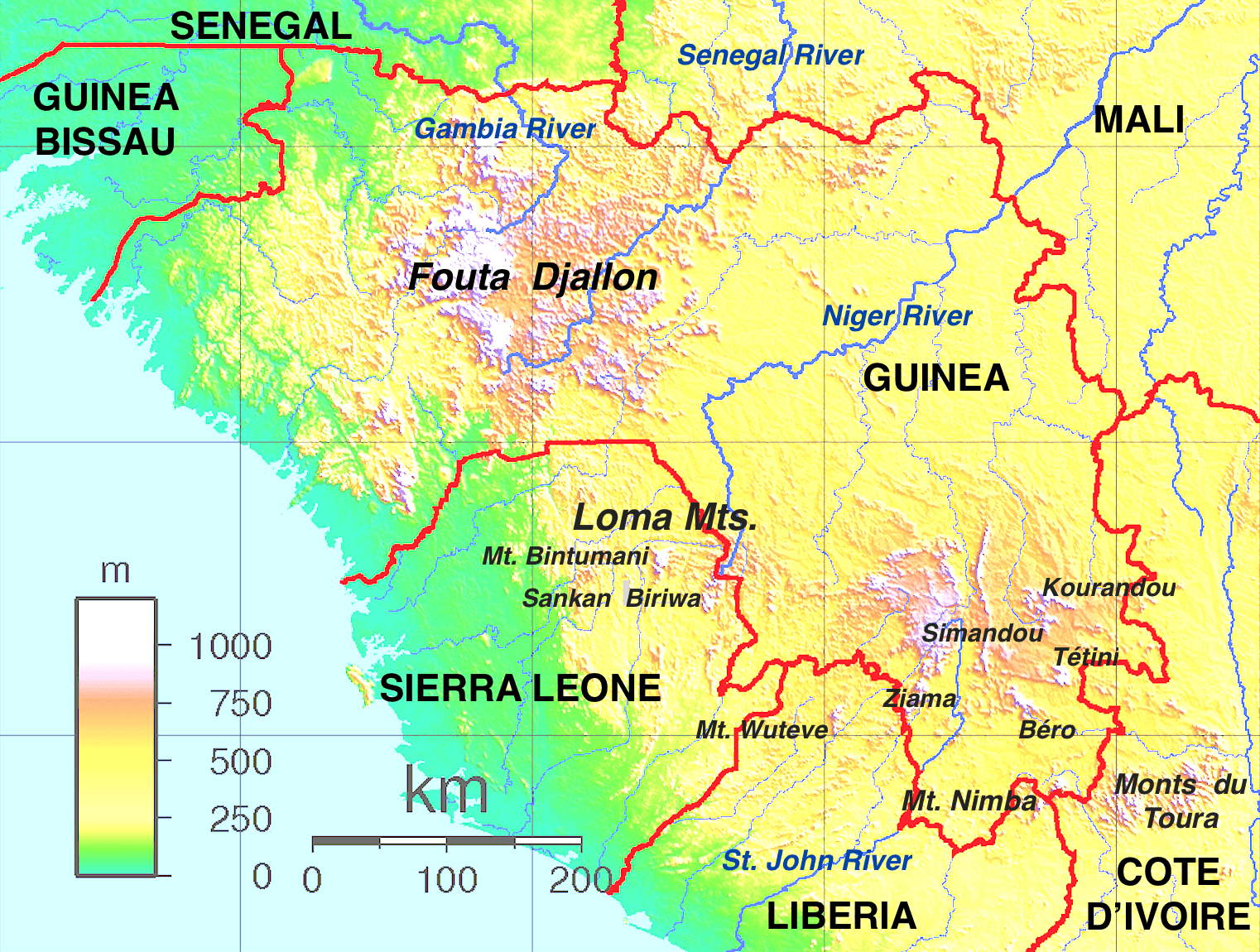 Guinea — top attraction